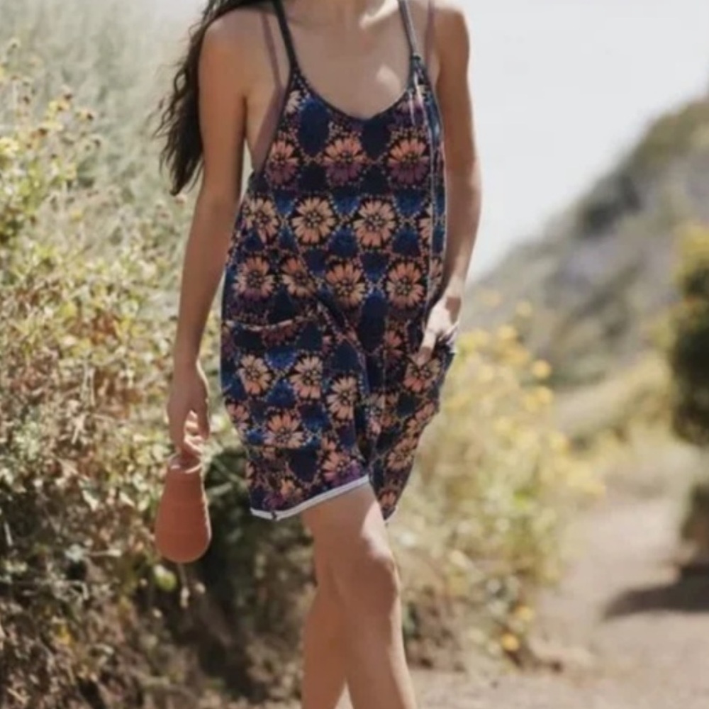 FP Movement Hot Shot Onesie Shortall Floral